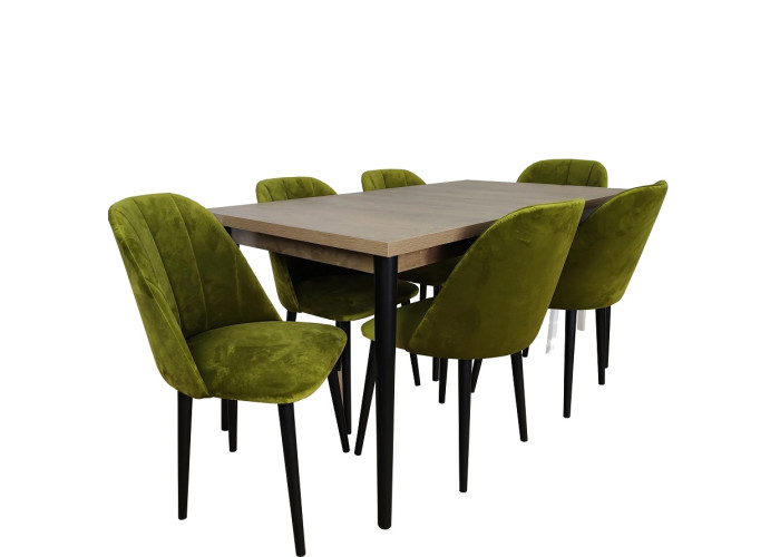 Jedálenský set GUSTO 1/LAMIN 27 pre 6 osôb Jedálenský set GUSTO 1/LAMIN 27 pre 6 osôb