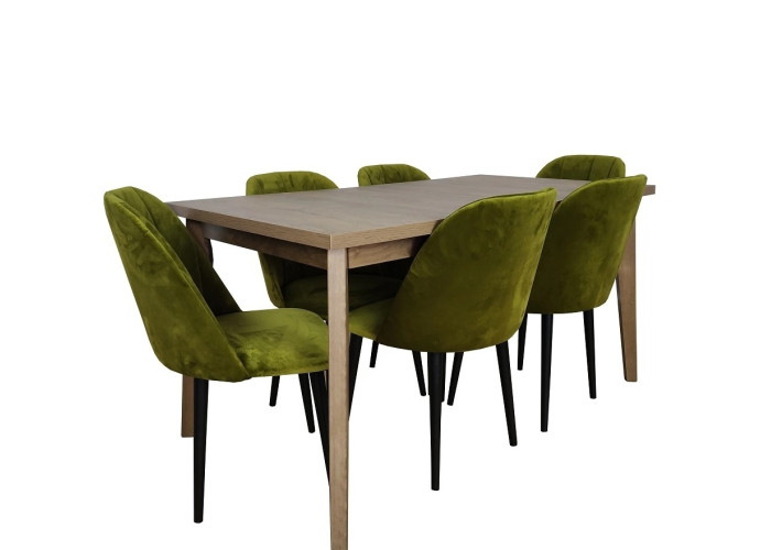 Jedálenský set GUSTO 1/LAMIN 28 pre 6 osôb Jedálenský set GUSTO 1/LAMIN 28 pre 6 osôb