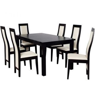 Jedálenský set KANZAS 2/LAMIN 09 pre 6 osôb