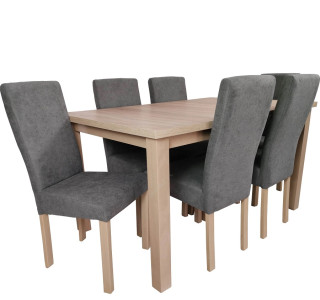 Jedálenský set LUNA/LAMIN 09 pre 6 osôb