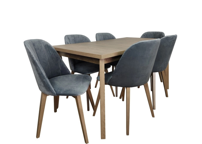 Jedálenský set MAJA D1/LAMIN 28 pre 6 osôb Jedálenský set MAJA D1/LAMIN 28 pre 6 osôb