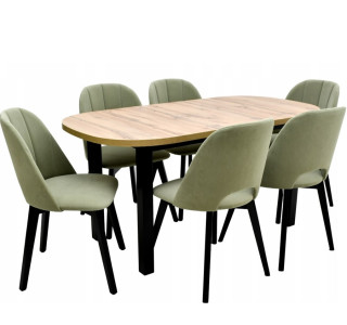 Jedálenský set MAJA D2/LAMIN 12 pre 6 osôb