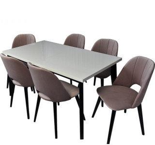 Jedálenský set MAJA D2/LAMIN 28 pre 6 osôb