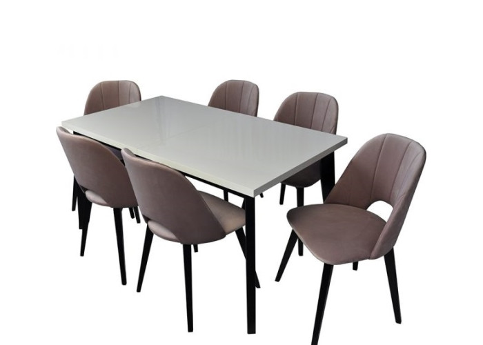 Jedálenský set MAJA D2/LAMIN 28 pre 6 osôb Jedálenský set MAJA D2/LAMIN 28 pre 6 osôb