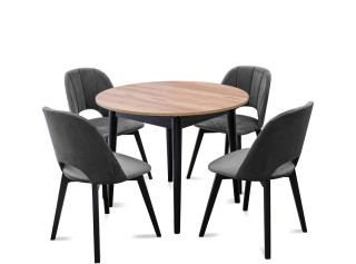 Jedálenský set MAJA D2/LAMIN 31 pre 4 osoby Jedálenský set MAJA D2/LAMIN 31 pre 4 osoby