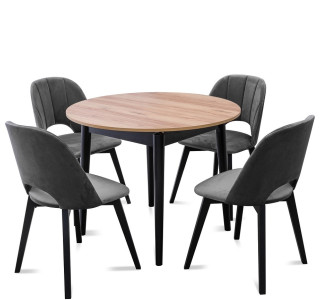 Jedálenský set MAJA D2/LAMIN 31 pre 4 osoby