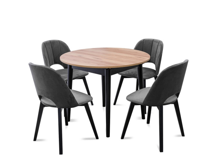 Jedálenský set MAJA D2/LAMIN 31 pre 4 osoby Jedálenský set MAJA D2/LAMIN 31 pre 4 osoby