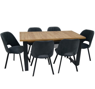 Jedálenský set MAJA K2/LAMIN 23 pre 6 osôb