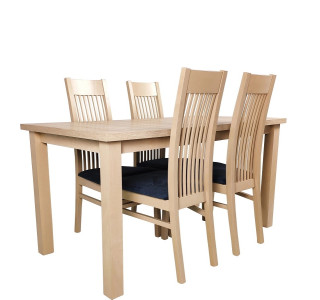 Jedálenský set PATRICIA/LAMIN 09 pre 4 osoby