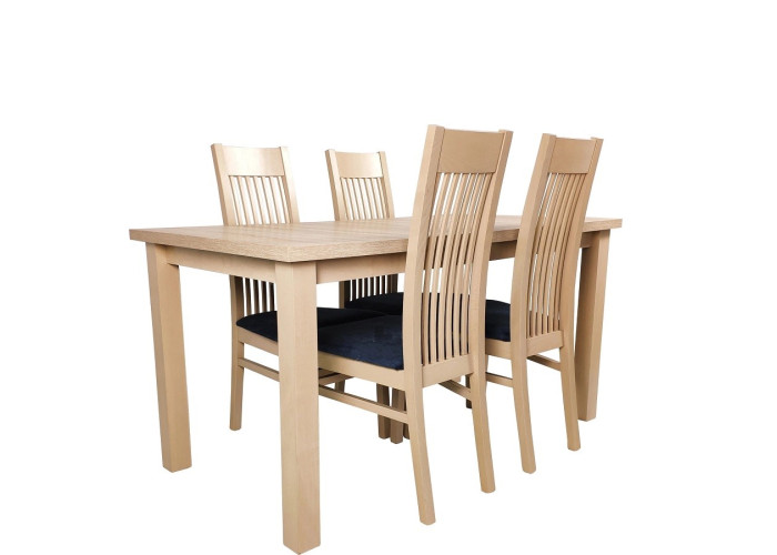 Jedálenský set PATRICIA/LAMIN 09 pre 4 osoby Jedálenský set PATRICIA/LAMIN 09 pre 4 osoby