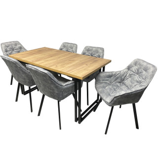 Jedálenský set ROSA/LAMIN 30 pre 6 osôb