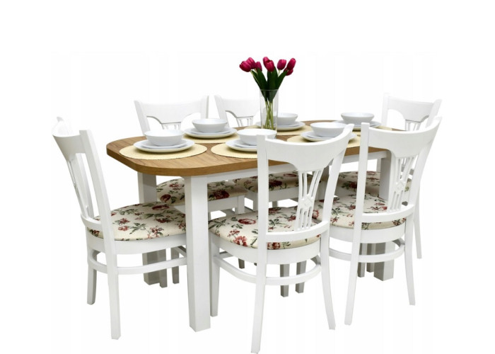 Jedálenský set ROXI/LAMIN 12 pre 6 osôb Jedálenský set ROXI/LAMIN 12 pre 6 osôb