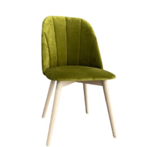 GUSTO 1, jedálenská čalúnená stolička