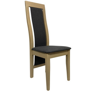 KANZAS 2, jedálenská stolička z bukového dreva