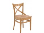 KRIŽIAK, jedálenská stolička z bukového dreva