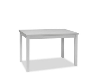 PORTO biela matná, jedálenský stôl 120x68 cm