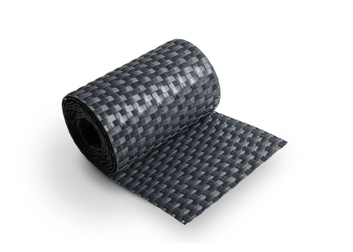 RD03 sivá, plotová ratanová výplň