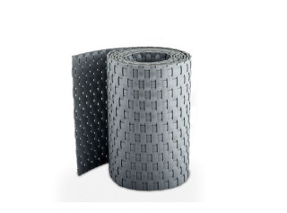 RD17 svetlosivá, plotová ratanová výplň